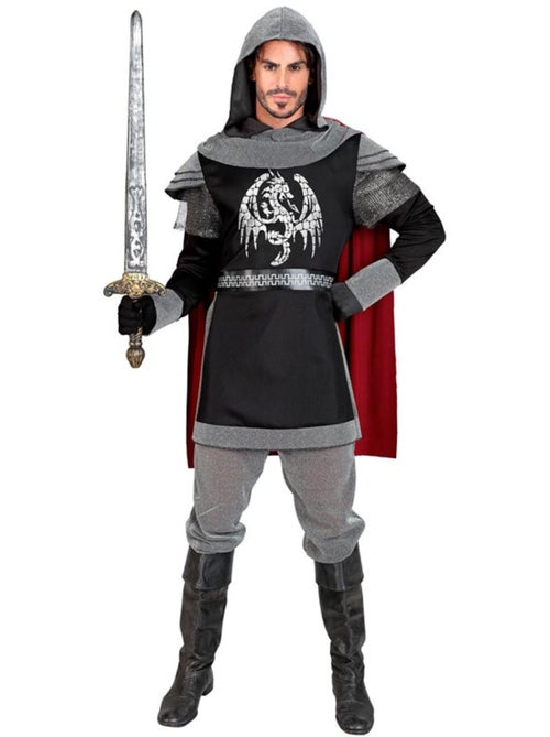 Costume da cavaliere medievale oscuro - Kiabi