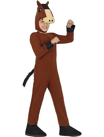 Costume da cavallo con cappuccio