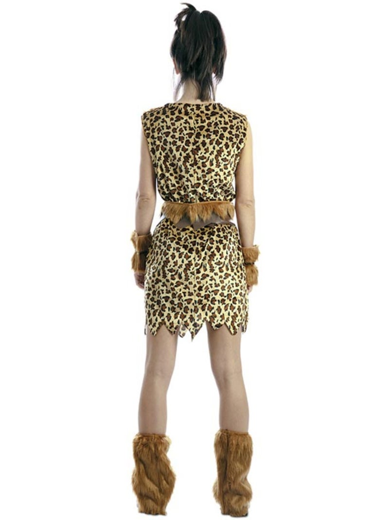 Costume da cavernicolo da donna Multicolore - Kiabi