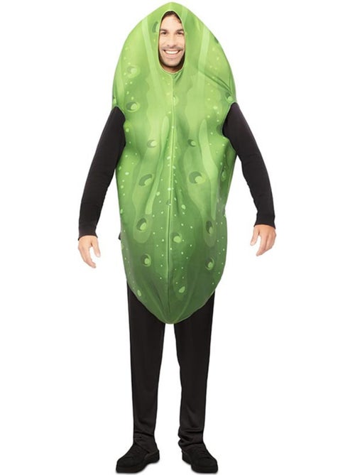 Costume da cetriolino gigante intero per adulto - Kiabi
