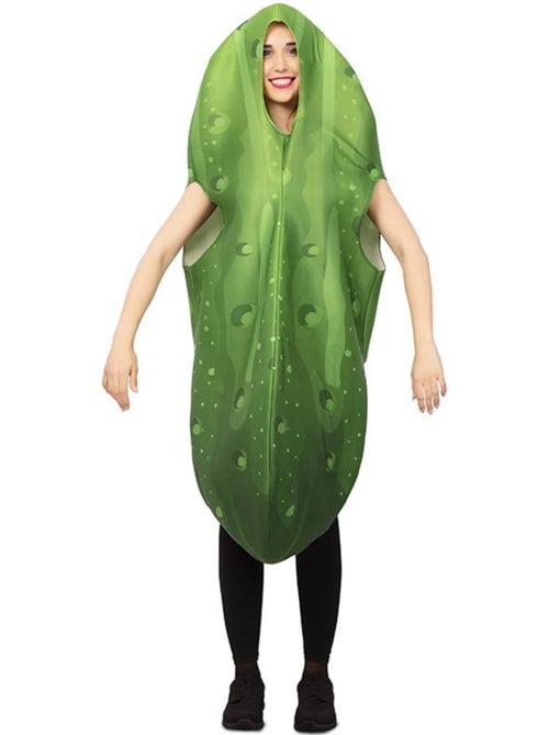 Costume da cetriolino gigante intero per adulto - Kiabi