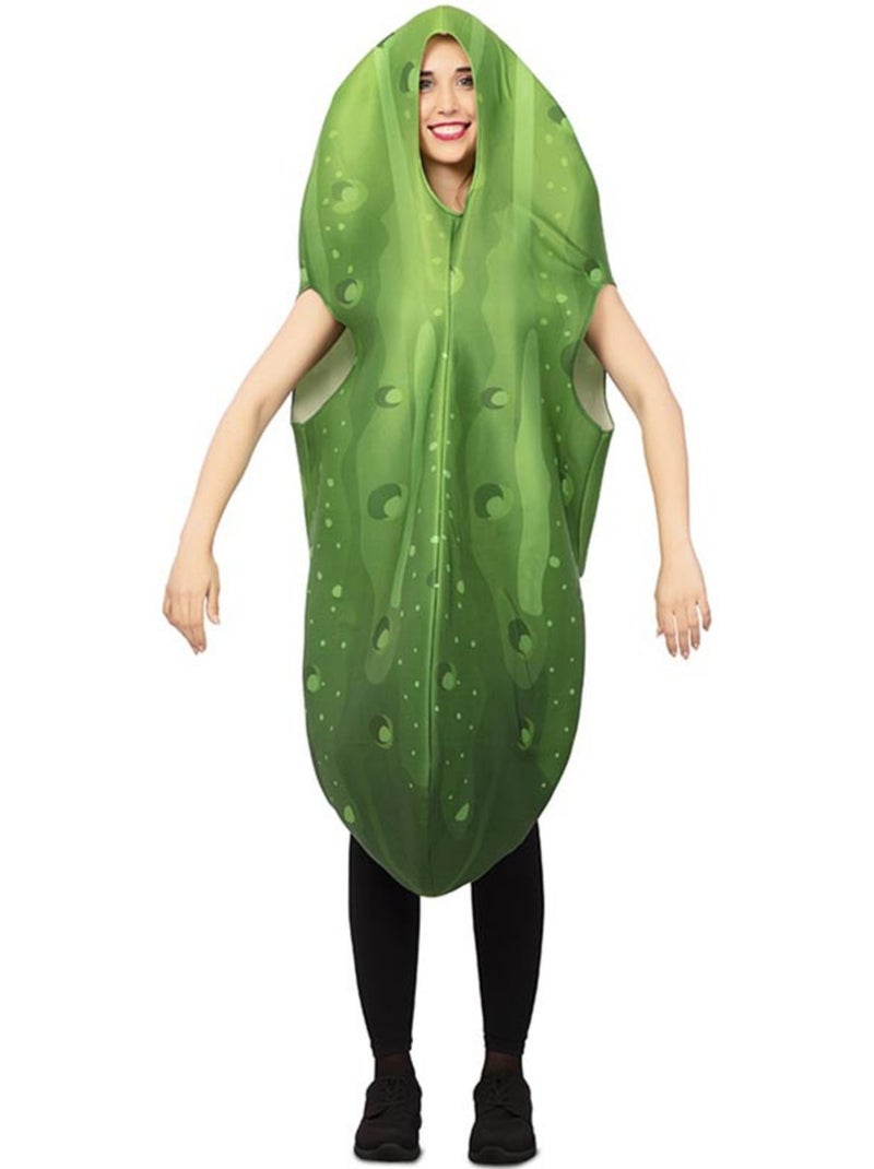 Costume da cetriolino gigante intero per adulto Multicolore - Kiabi