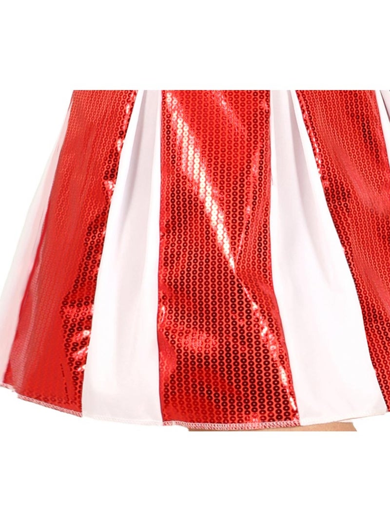 Costume da cheerleader con paillettes Multicolore - Kiabi