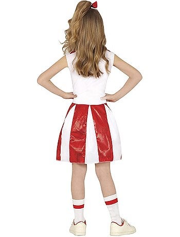 Costume da cheerleader con paillettes