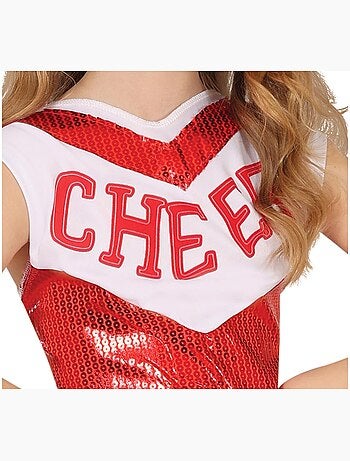 Costume da cheerleader con paillettes