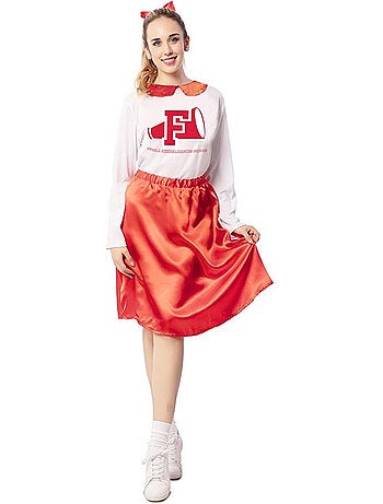 Costume da cheerleader degli anni 50 da donna