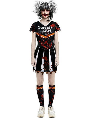 Costume da cheerleader della squadra zombie