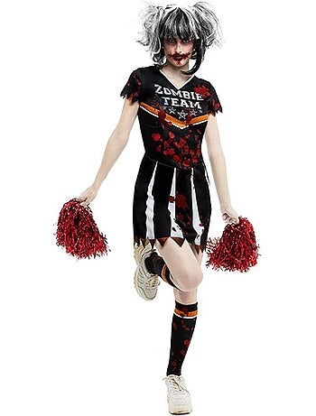 Costume da cheerleader della squadra zombie