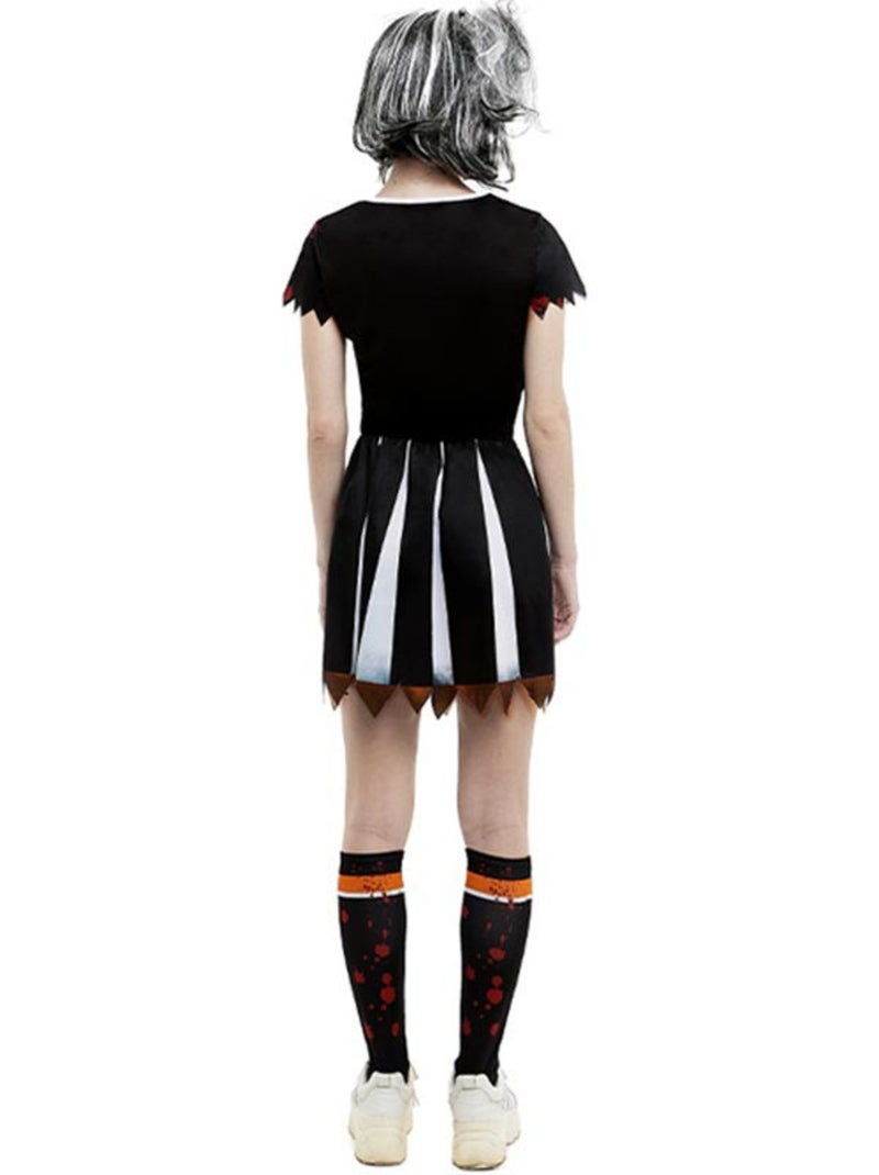 Costume da cheerleader della squadra zombie Multicolore - Kiabi