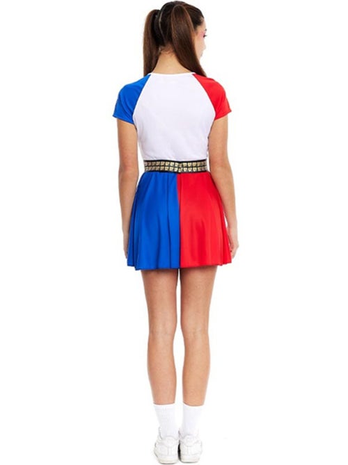 Costume da cheerleader sadica bicolore - Kiabi