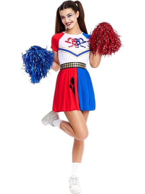 Costume da cheerleader sadica bicolore - Kiabi