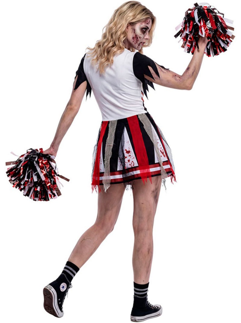 Costume da cheerleader zombie da donna Multicolore - Kiabi