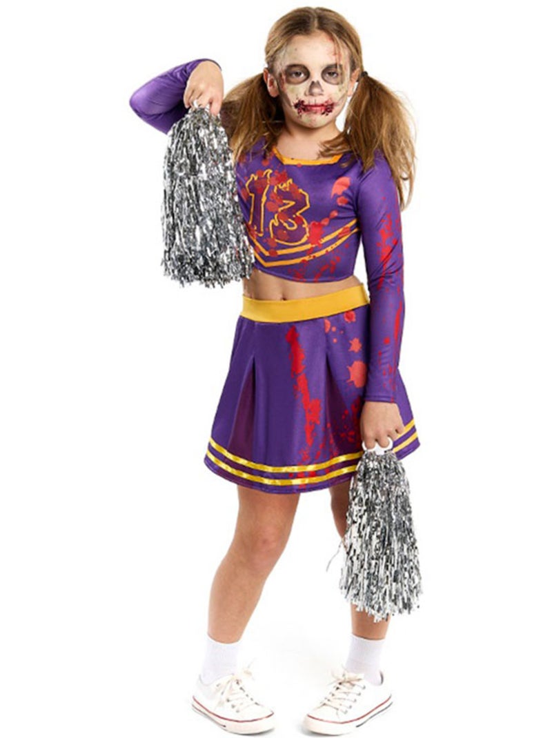 Costume da cheerleader zombie insanguinata Multicolore - Kiabi