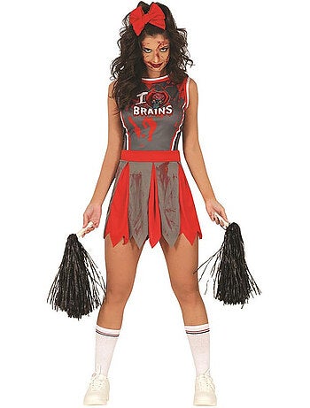 Costume da cheerleader zombie