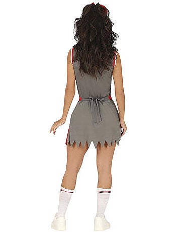 Costume da cheerleader zombie