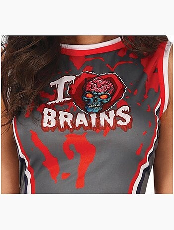 Costume da cheerleader zombie