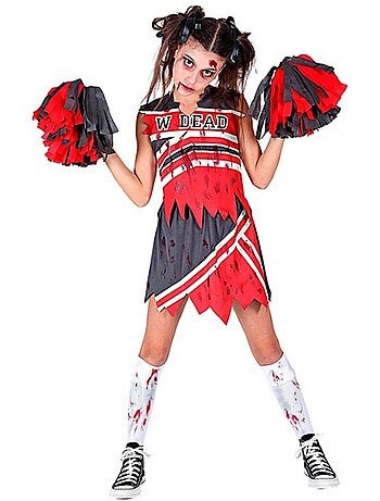 Costume da cheerleader zombie