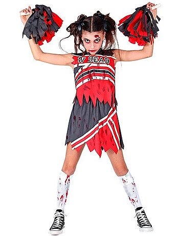 Costume da cheerleader zombie