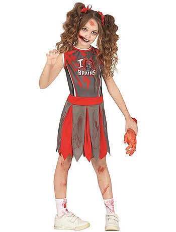 Costume da cheerleader zombie