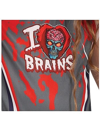 Costume da cheerleader zombie
