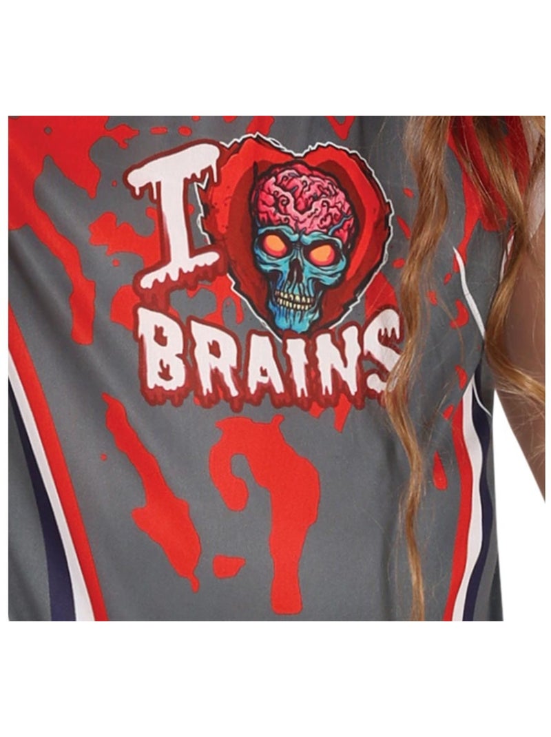 Costume da cheerleader zombie Multicolore - Kiabi