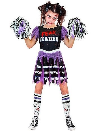 Costume da cheerleader zombie