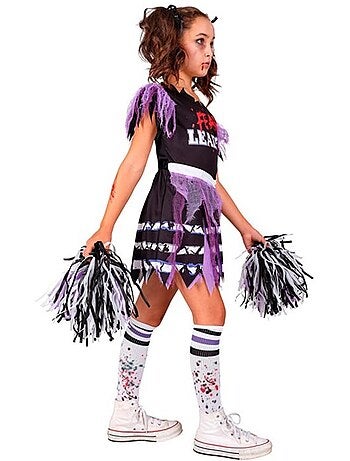Costume da cheerleader zombie