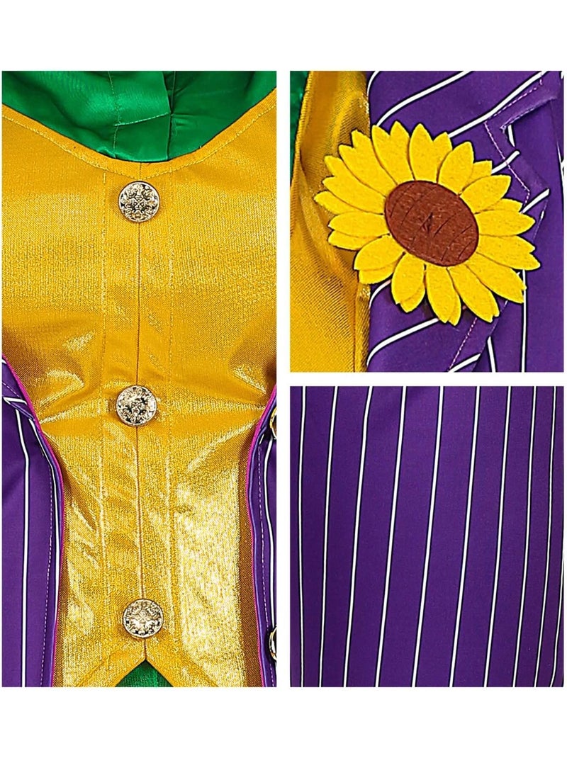 Costume da clown che ride Multicolore - Kiabi