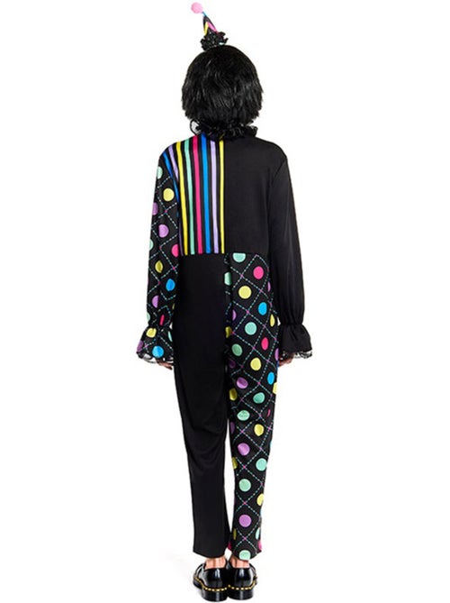 Costume da clown colorato e ombroso - Kiabi