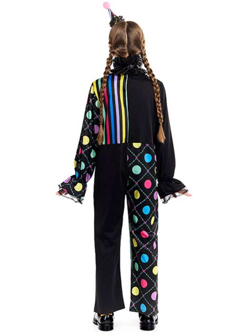Costume da clown colorato e ombroso Multicolore - Kiabi