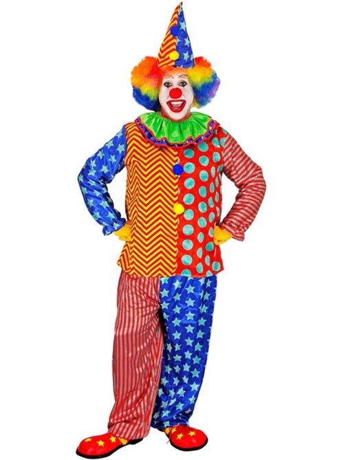 Costume da clown colorato - Kiabi