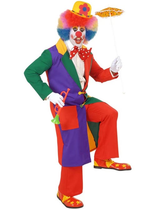 Costume da clown colorato - Kiabi