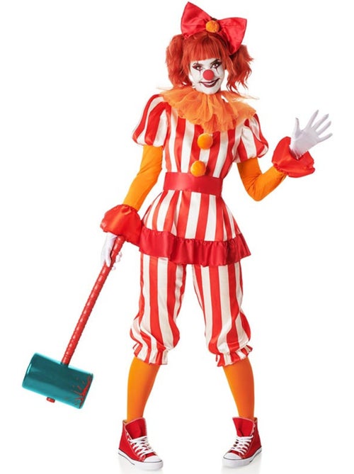Costume da clown da circo da donna - Kiabi