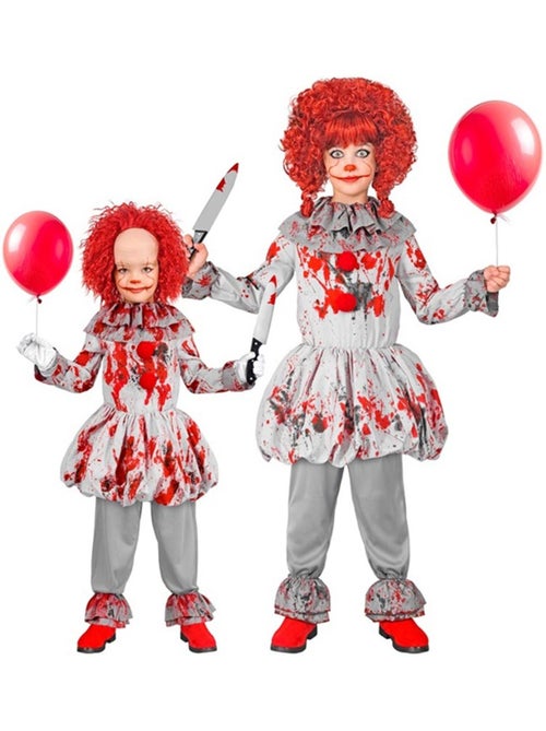 Costume da clown horror vintage - Kiabi