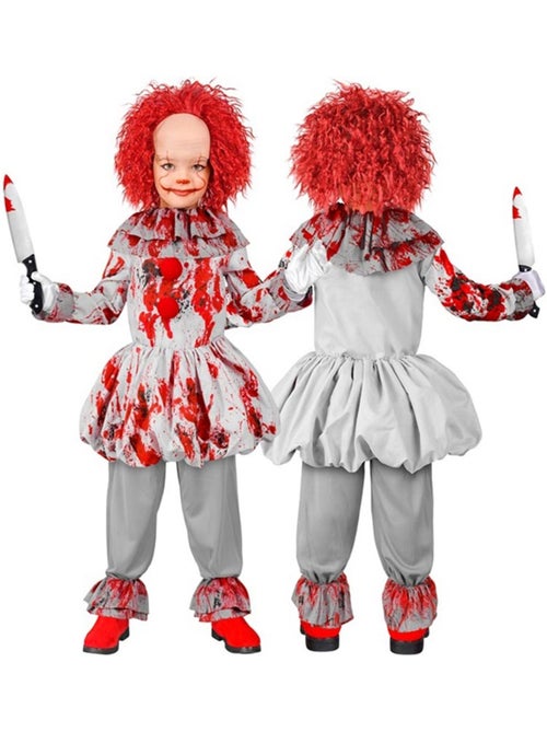 Costume da clown horror vintage - Kiabi