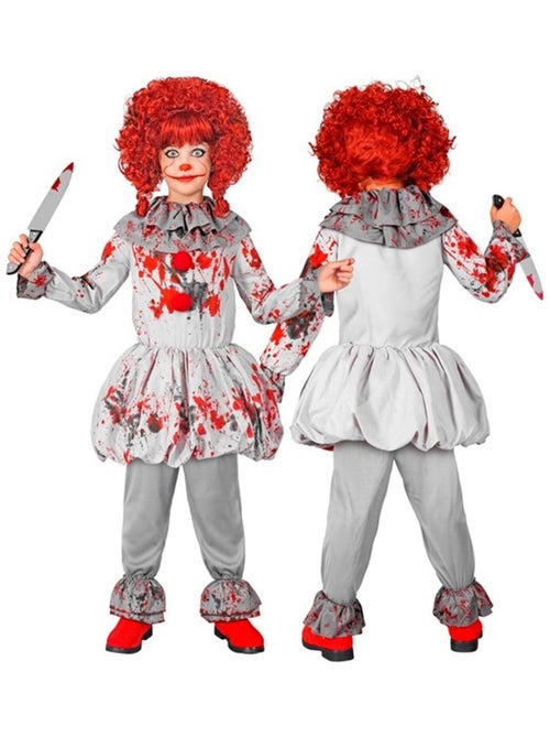 Costume da clown horror vintage - Kiabi