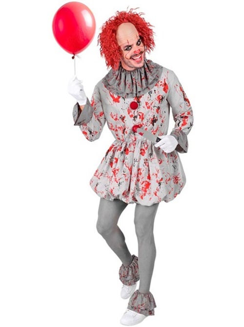 Costume da clown horror vintage - Kiabi
