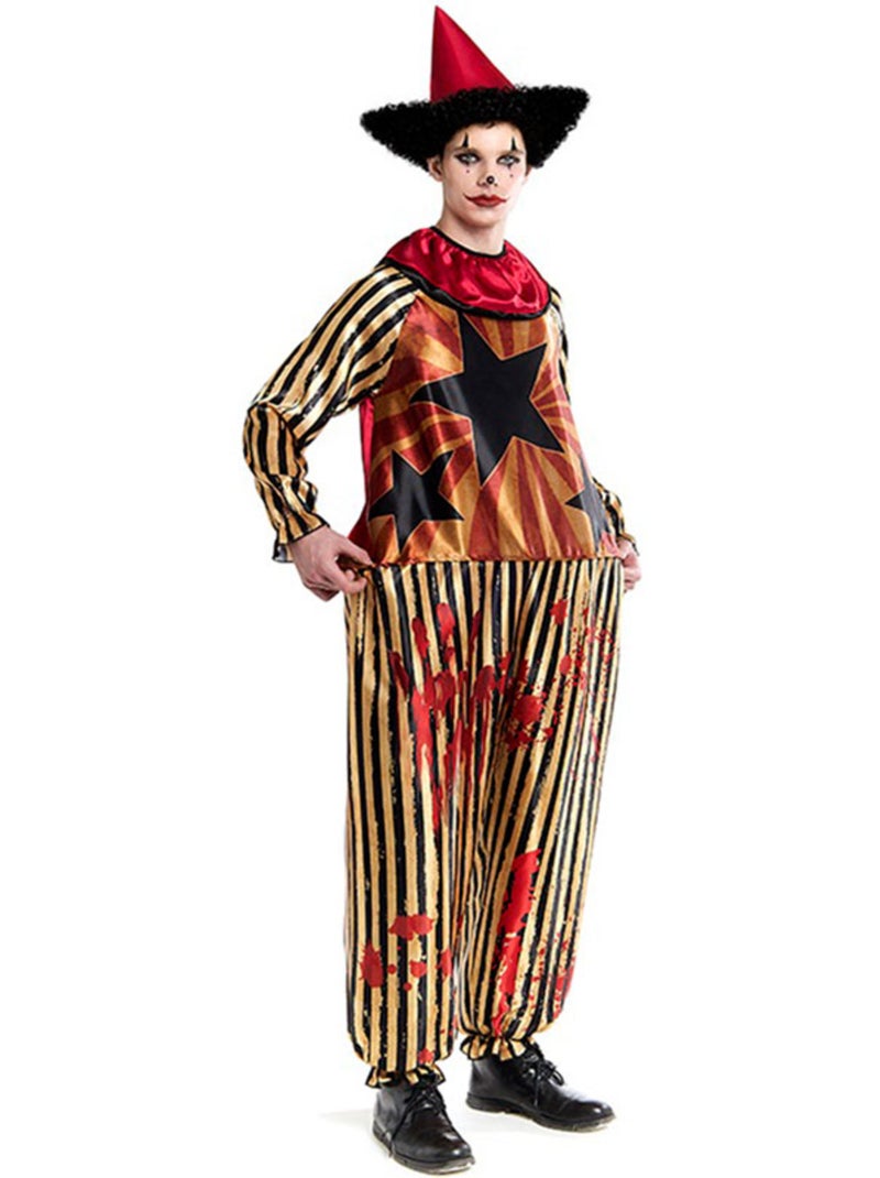 Costume da clown inquietante Multicolore - Kiabi