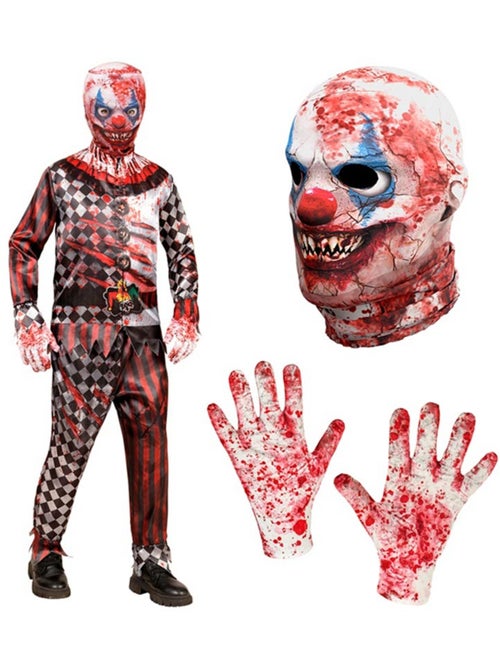Costume da clown malvagio - Kiabi