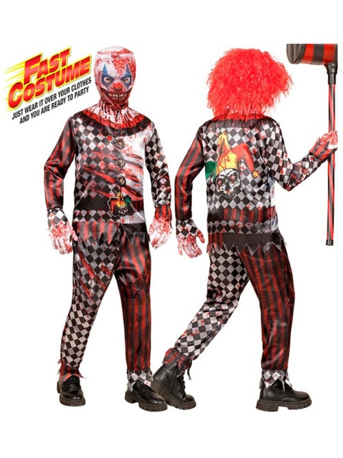Costume da clown malvagio - Kiabi
