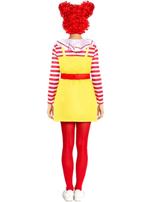 Costume da clown sadico a forma di hamburger - Kiabi