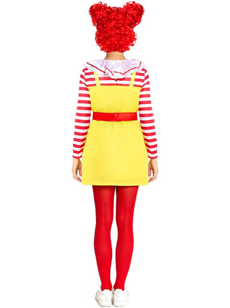 Costume da clown sadico a forma di hamburger Multicolore - Kiabi