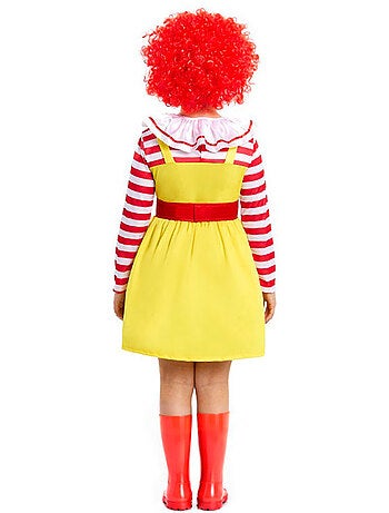 Costume da clown sadico a forma di hamburger