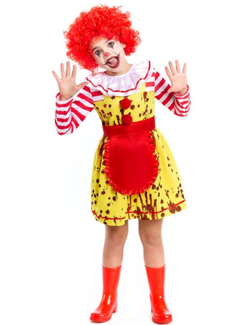 Costume da clown sadico a forma di hamburger - Kiabi