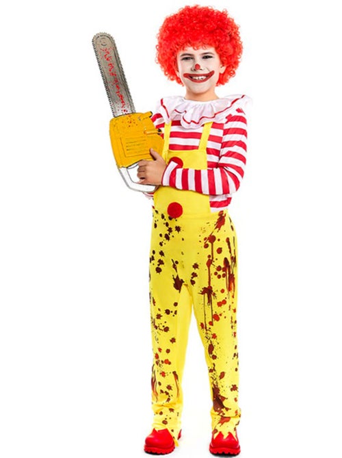 Costume da clown sadico a forma di hamburger - Kiabi