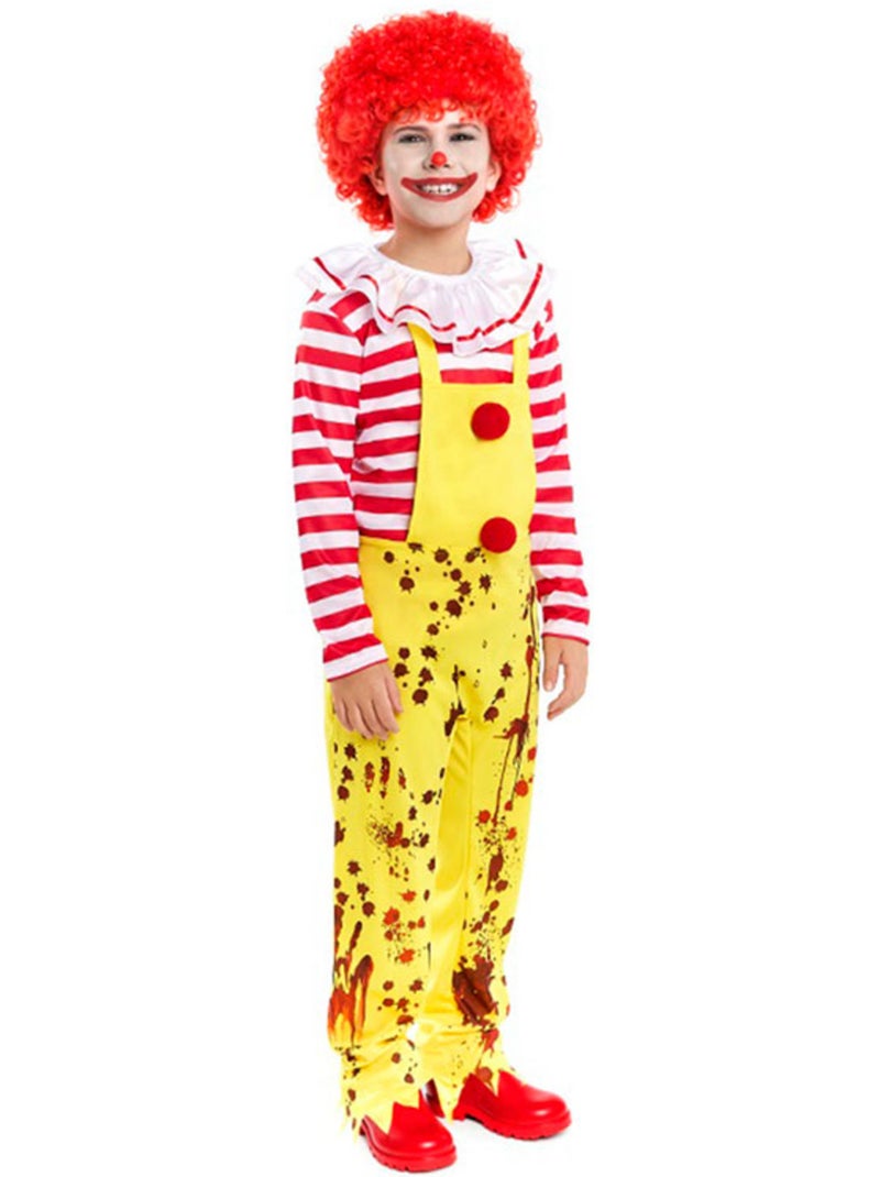 Costume da clown sadico a forma di hamburger Multicolore - Kiabi