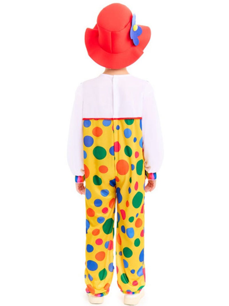 Costume da clown, salopette a pois Multicolore - Kiabi