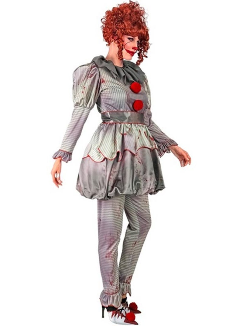 Costume da clown spaventoso Multicolore - Kiabi