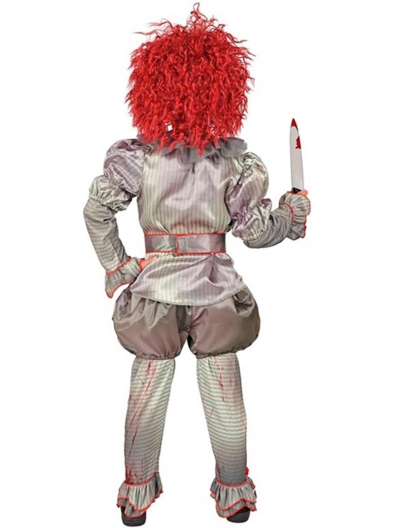 Costume da clown spaventoso Multicolore - Kiabi