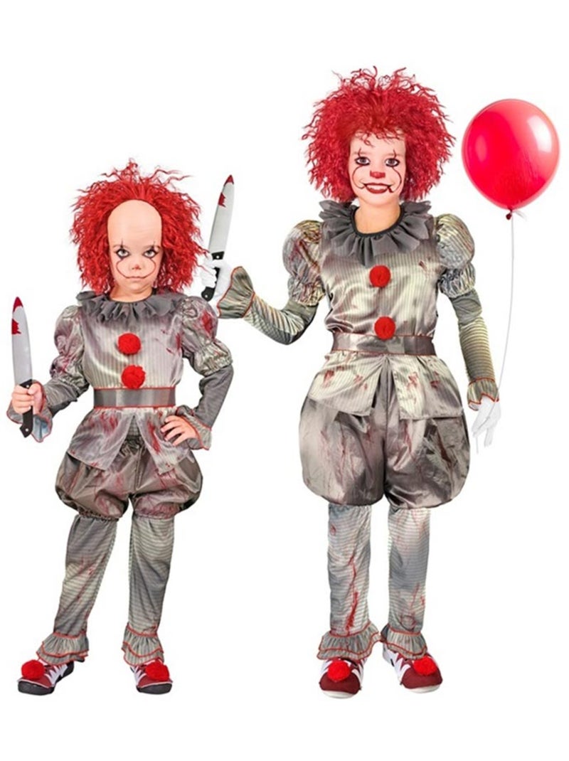 Costume da clown spaventoso Multicolore - Kiabi